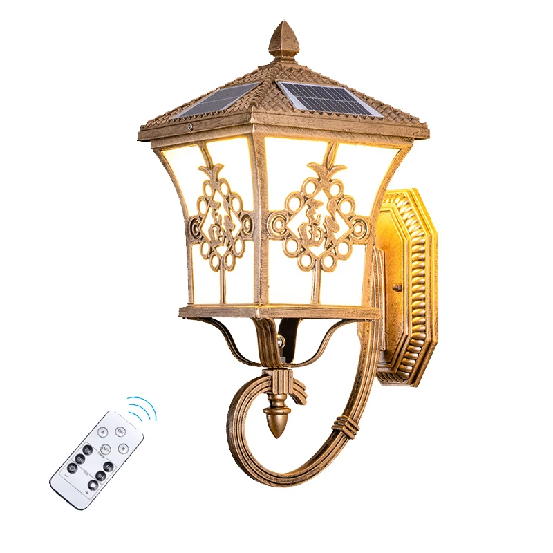 Solar Garden Light - أضواء شوارع خارجية تعمل بالطاقة الشمسية