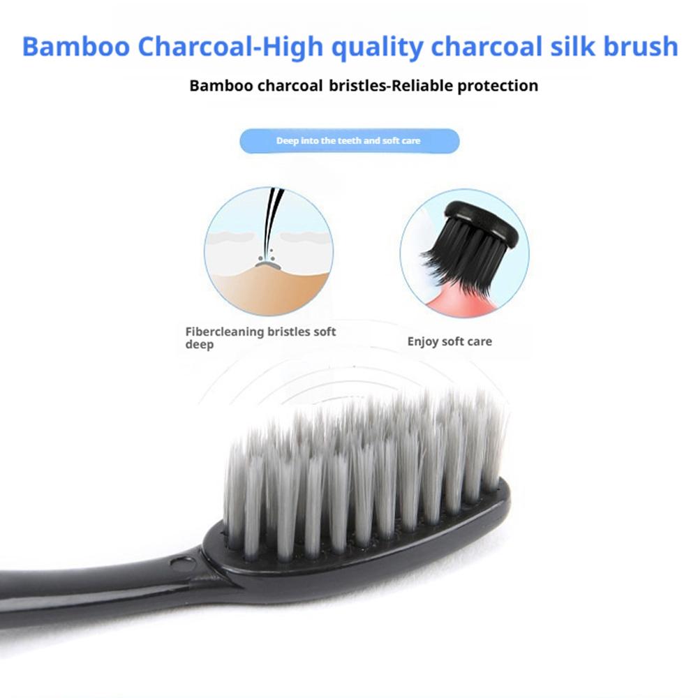 10 قطع، عبوة عائلية، فرشاة أسن - مراجعة Bamboo Toothbrush وسعره