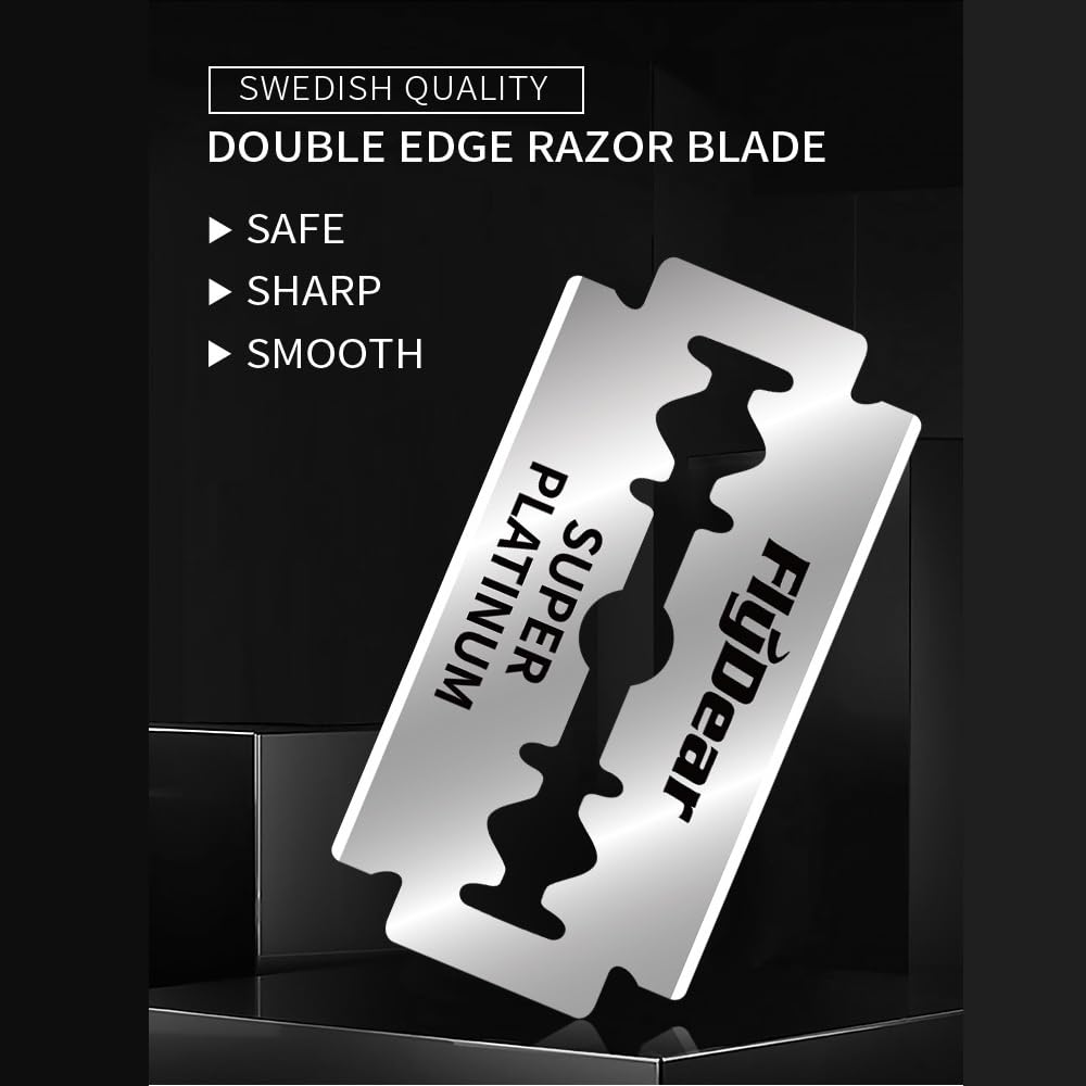 شفرة حلاقة من الفولاذ المقاوم  - مراجعة Safety Razor Handle وسعره