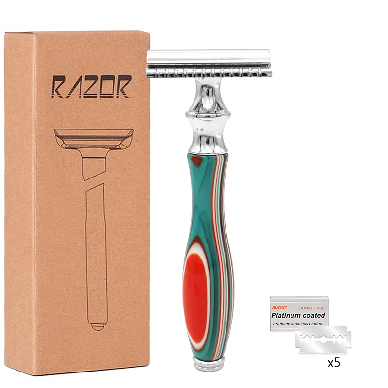 ماكينة حلاقة آمنة ذات حدين للر - مراجعة Safety Razor Handle وسعره