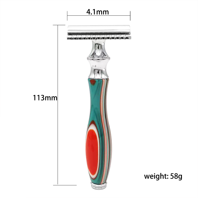 ماكينة حلاقة آمنة ذات حدين للر - مراجعة Safety Razor Handle وسعره
