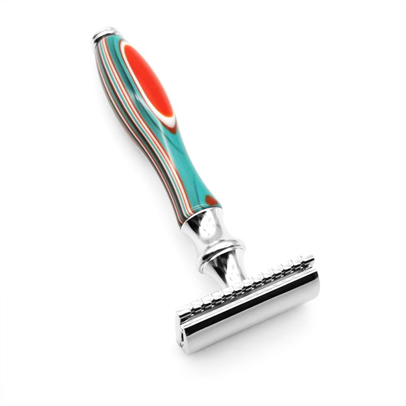 ماكينة حلاقة آمنة ذات حدين للر - مراجعة Safety Razor Handle وسعره
