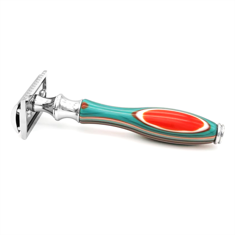 ماكينة حلاقة آمنة ذات حدين للر - مراجعة Safety Razor Handle وسعره