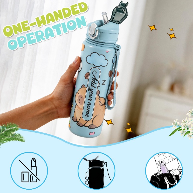 زجاجة مياه رياضية قابلة لإعادة - مراجعة Reusable Straw وسعره