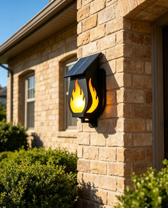 مصباح جداري شمسي خارجي، مصباح  - مراجعة Solar Garden Light وسعره