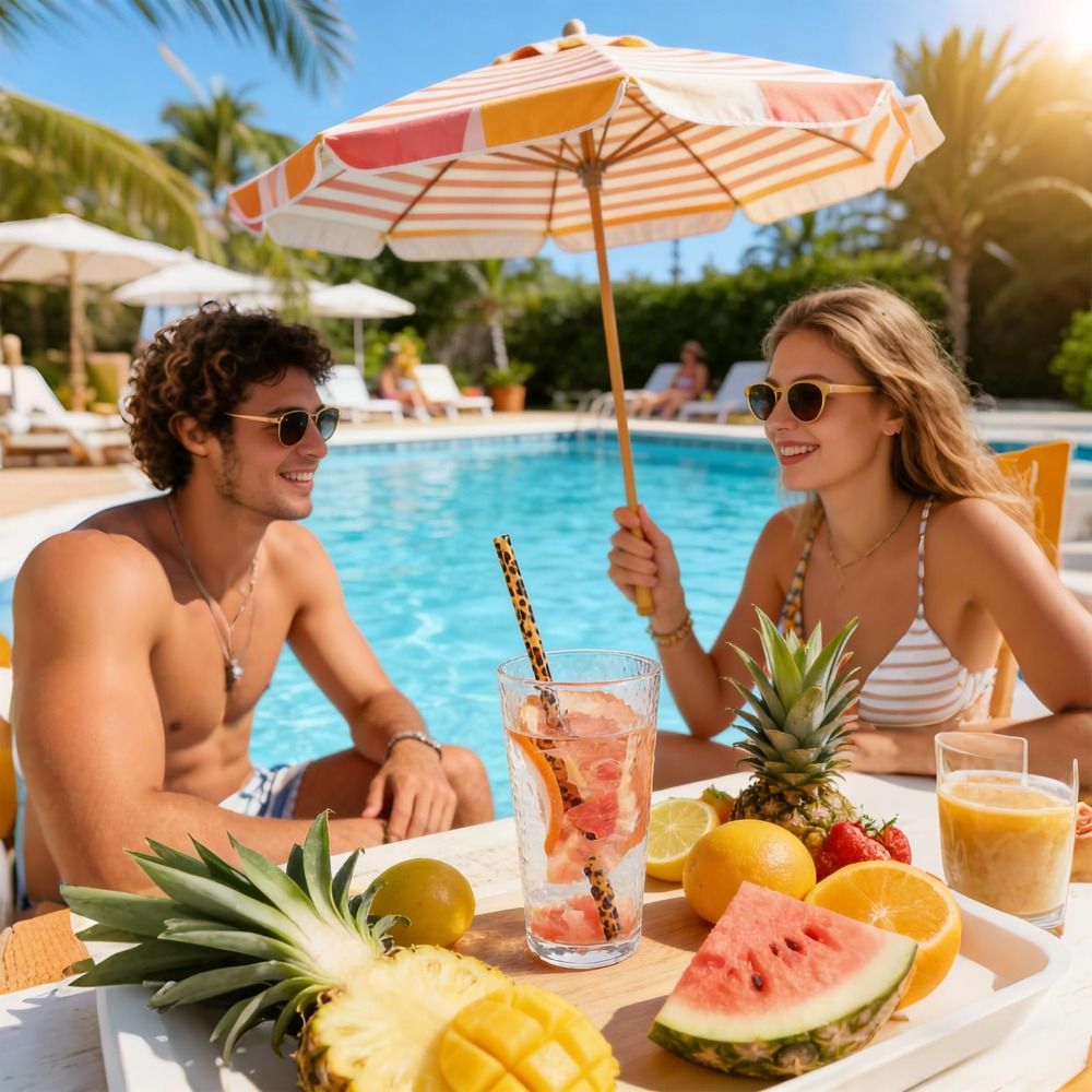 قشات شرب عصرية بطبعة الفهد، صد - مراجعة Reusable Straw وسعره