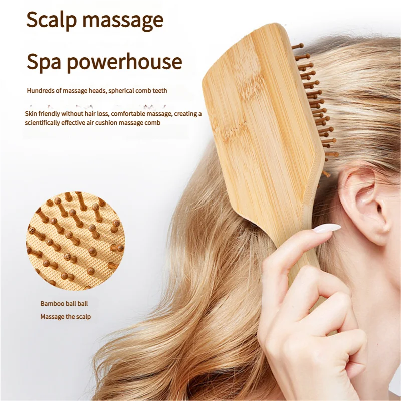 فرشاة شعر من الخيزران للنساء،  - مراجعة Bamboo Toothbrush وسعره