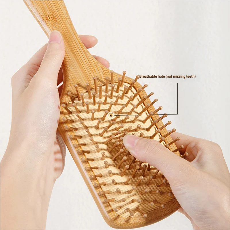 فرشاة شعر من الخيزران للنساء،  - مراجعة Bamboo Toothbrush وسعره