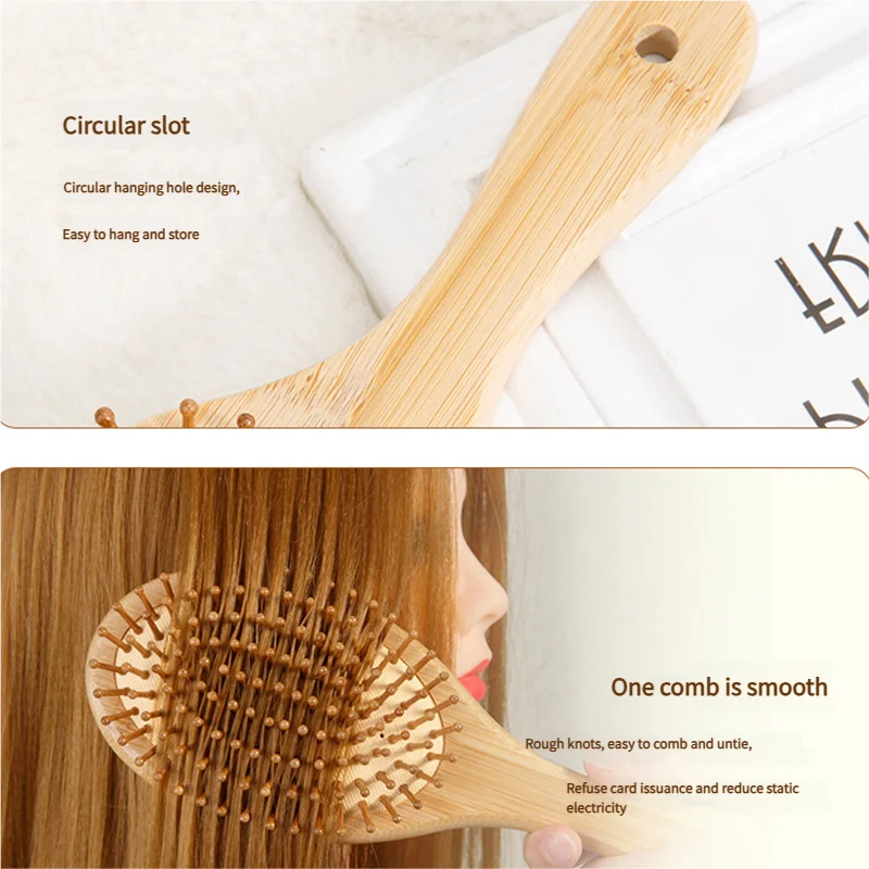 فرشاة شعر من الخيزران للنساء،  - مراجعة Bamboo Toothbrush وسعره