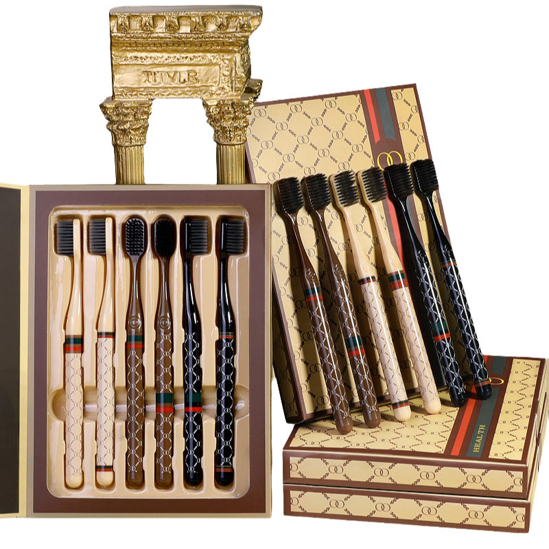6/صندوق أدوات تنظيف أسنان الشع - مراجعة Bamboo Toothbrush وسعره