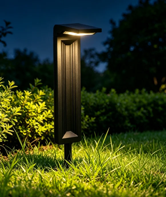 مصباح أرضي خارجي يعمل بالطاقة  - مراجعة Solar Garden Light وسعره